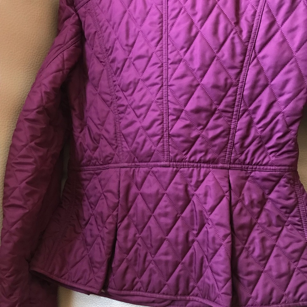 Burberry Quilted Peplum Jacket - Picture 3 of 12